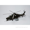 High Authentic Static Alloy Plane Model Wz-10 Attack Helicopter with All The Details in 1/24 Scale Detailed Realistic Mounted Weapons